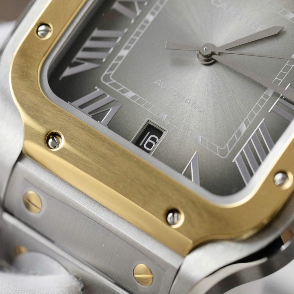Cartier Santos Super Clone Swiss Machine (41.9mm x 35.1mm)