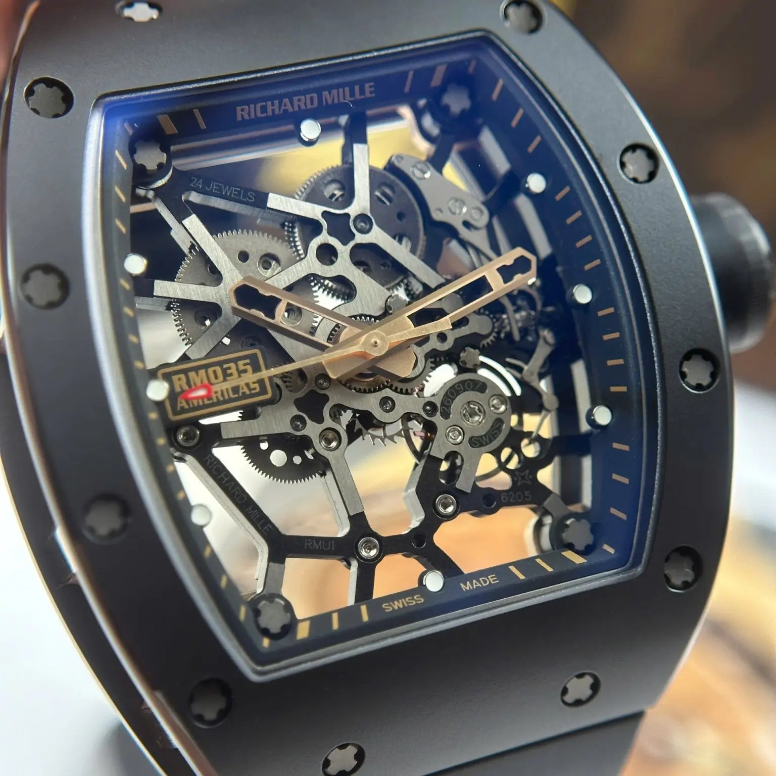 Richard Mille Richard Mille RM 035 Super clone Swiss Machine