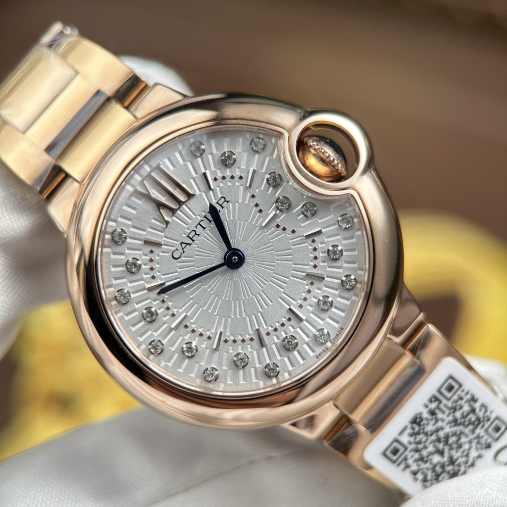 Cartier Ballon Bleu Super Clone Swiss Machine 33mm