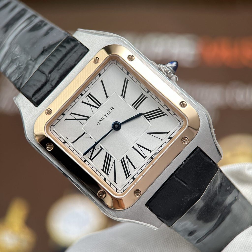 Cartier Santos Dumont Super Clone Swiss Machine (43.5mm x 31.4mm)