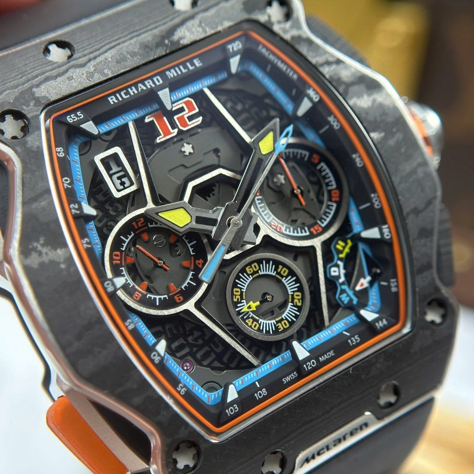 Richard Mille Richard Mille RM 65-01 Super clone Swiss Machine