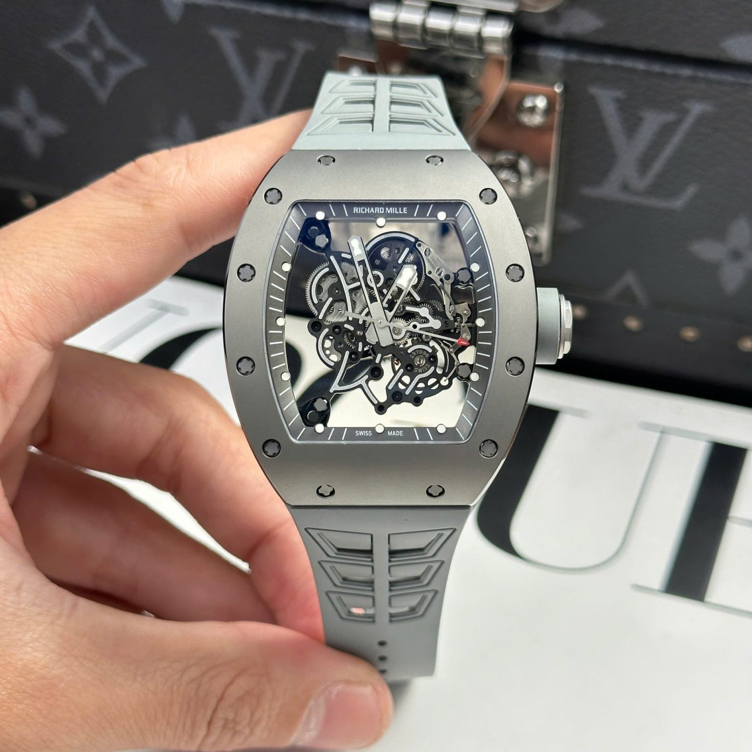 Richard Mille Limited Edition Rm 055 Super clone Swiss Machine