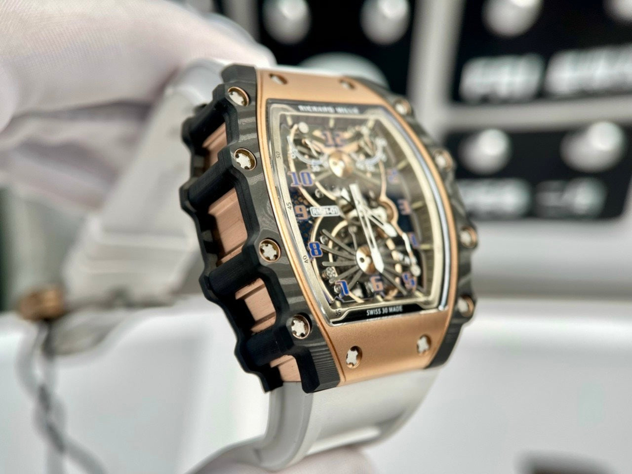 Richard Mille Richard Mille RM 21-01 Super clone Swiss Machine