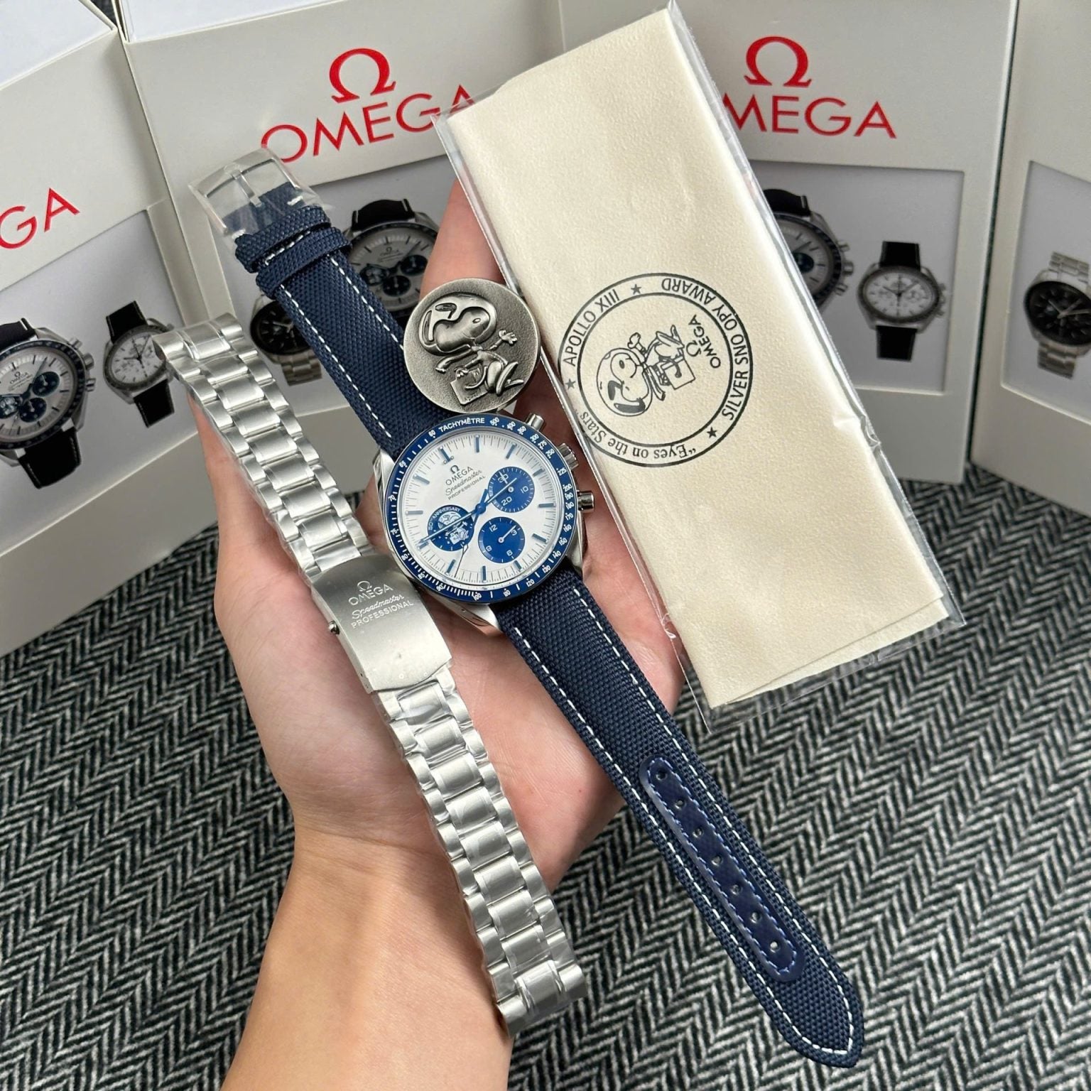 Omega seamaster Moonphase Super Clone Swiss Machine
