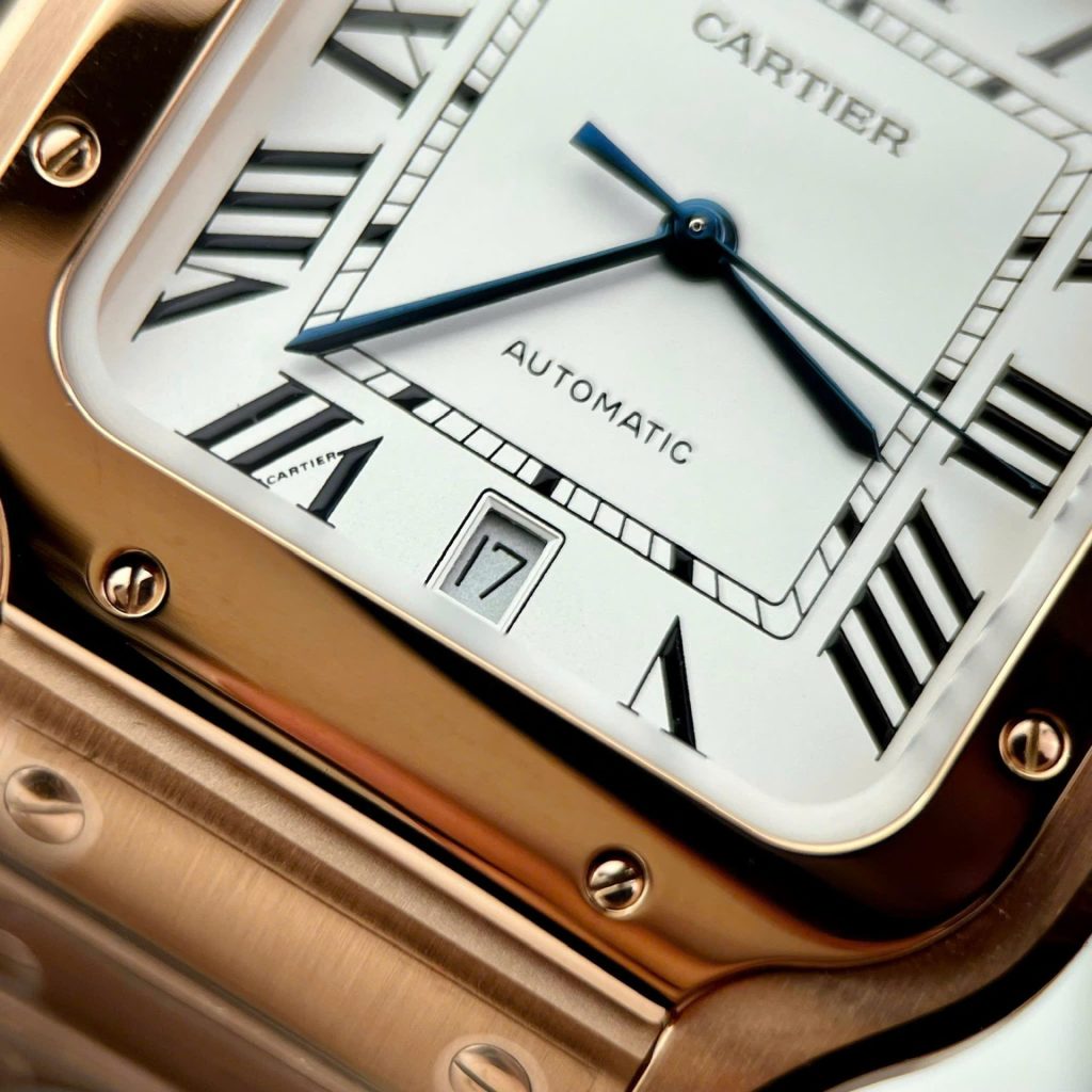 Cartier Santos Super Clone Swiss Machine (41.9mm x 35.1mm)
