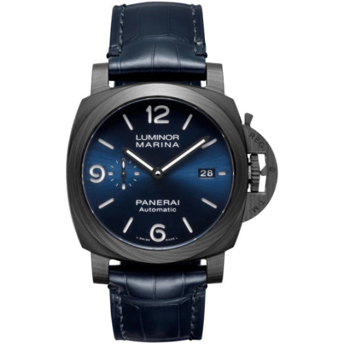 Panerai Luminor Marina PAM1664 Carbotech Blu Notte Super Clone Swiss Machine