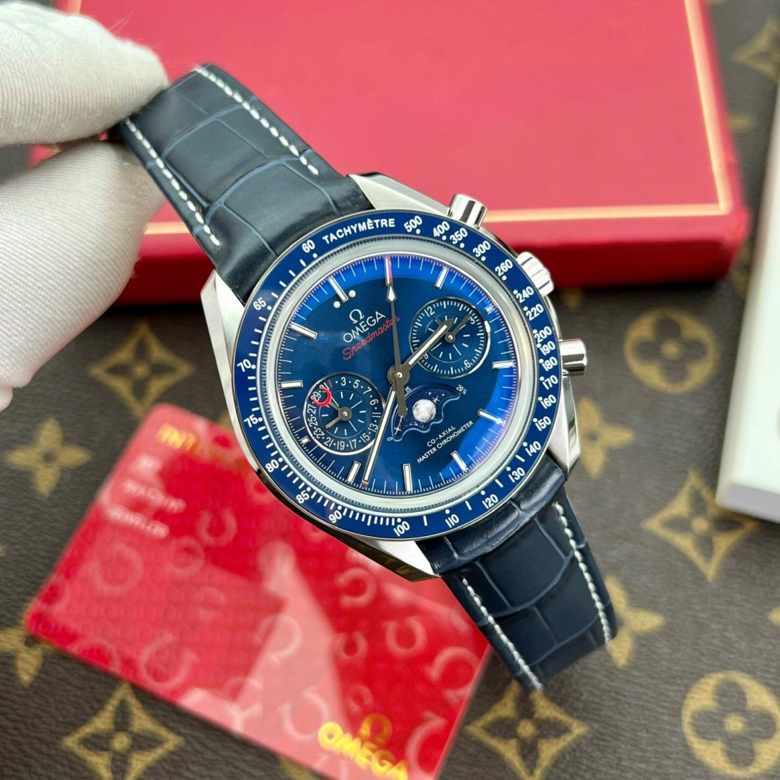 Omega seamaster Moonphase Super Clone Swiss Machine