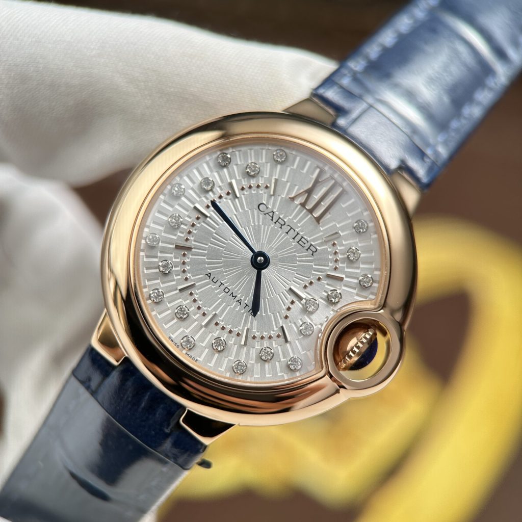 Cartier Ballon Blue De Super Clone Swiss Machine 33mm