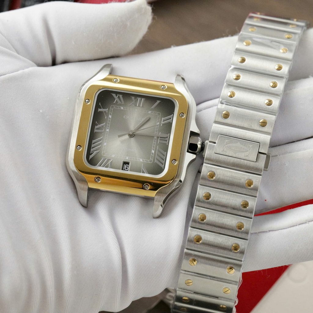 Cartier Santos Super Clone Swiss Machine (41.9mm x 35.1mm)