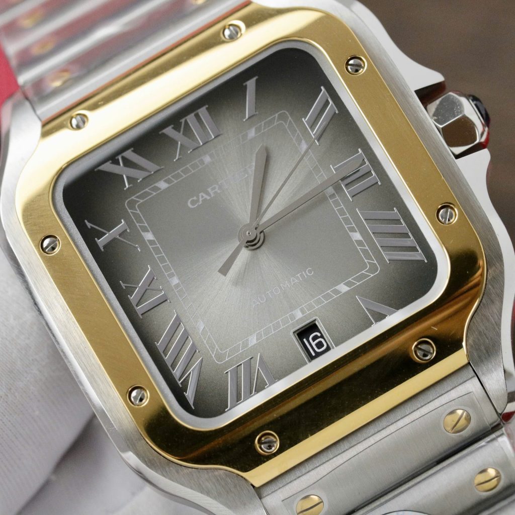 Cartier Santos Super Clone Swiss Machine (41.9mm x 35.1mm)