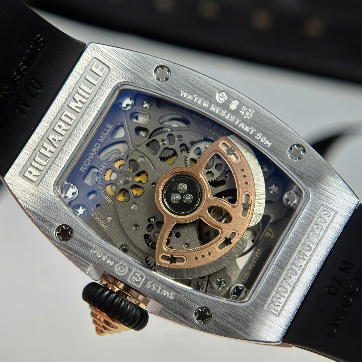 Richard Mille Richard Mille RM 07-01 Super clone Swiss Machine