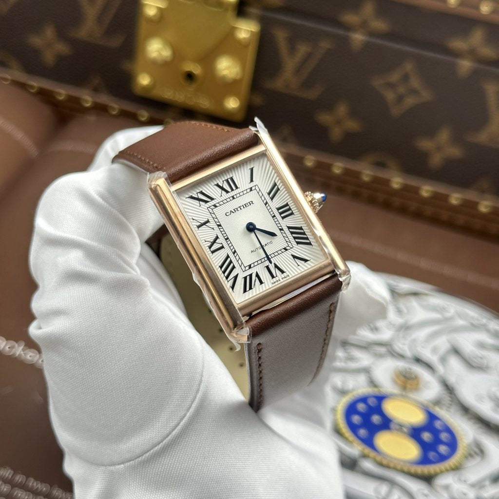 Cartier Tank Louis Super Clone Swiss Machine(33.7mm x 25.5mm)