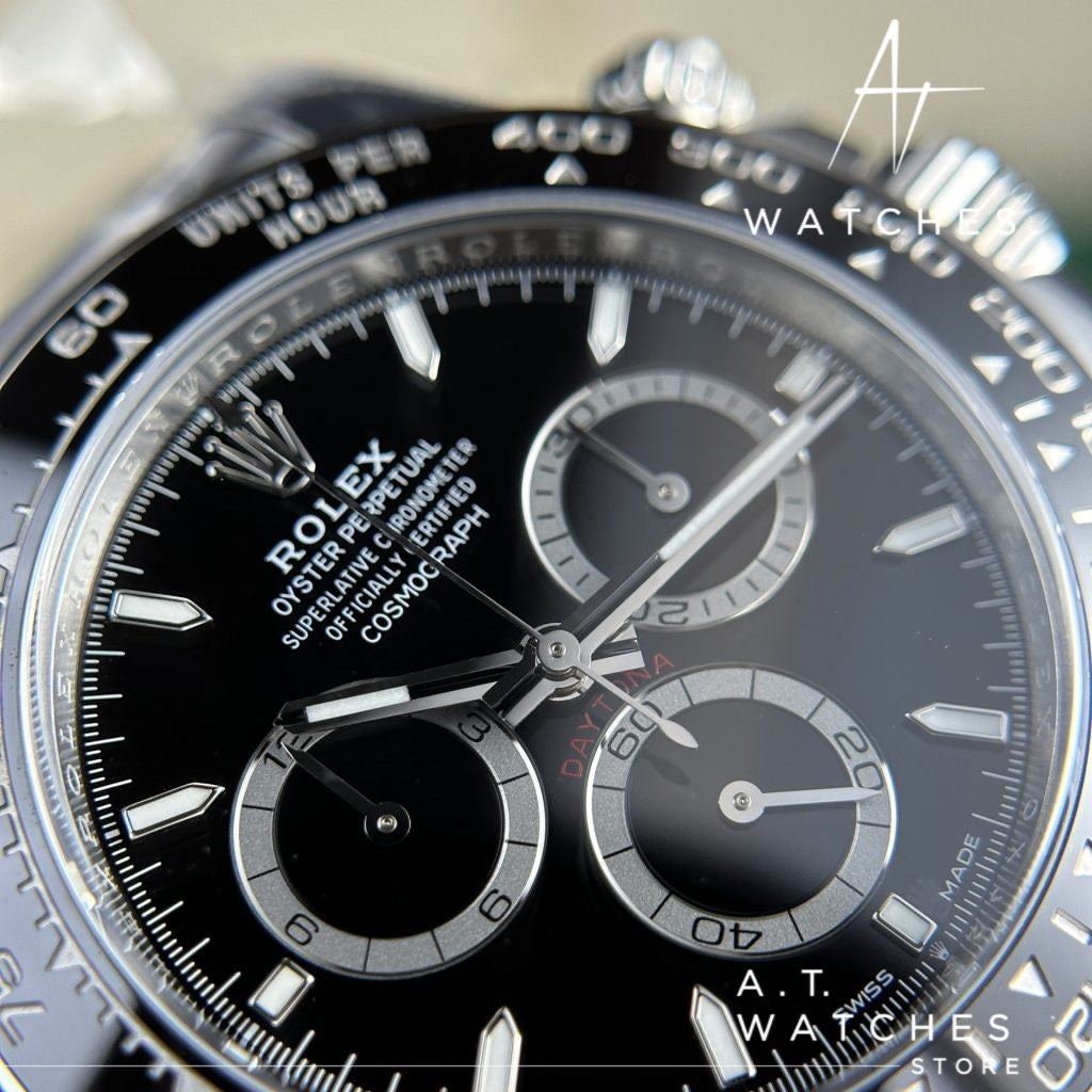 Exquisite Rolex Daytona Super Clone Swiss Automatic Chronograph Men's Steel Watch