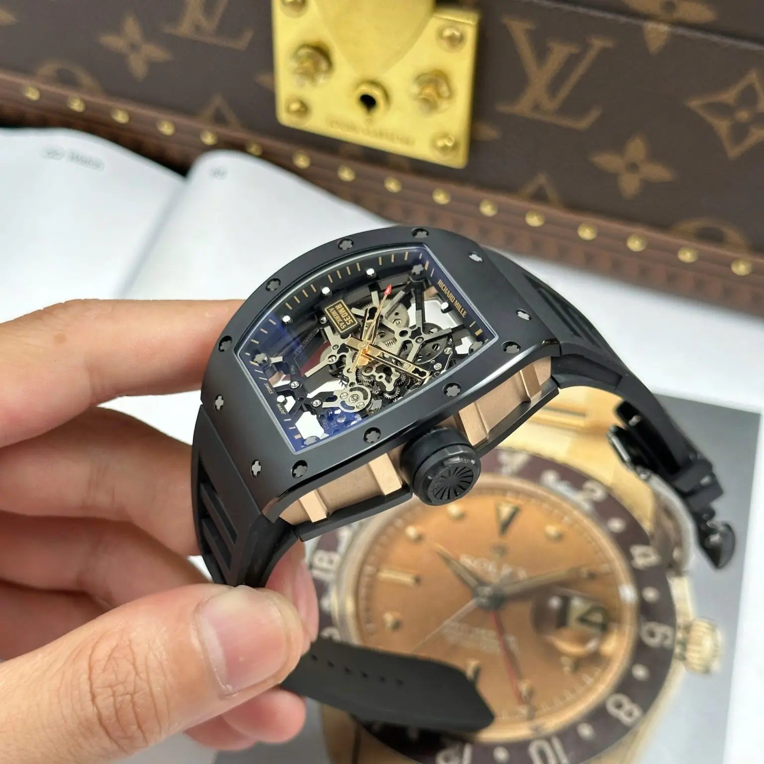 Richard Mille Richard Mille RM 035 Super clone Swiss Machine