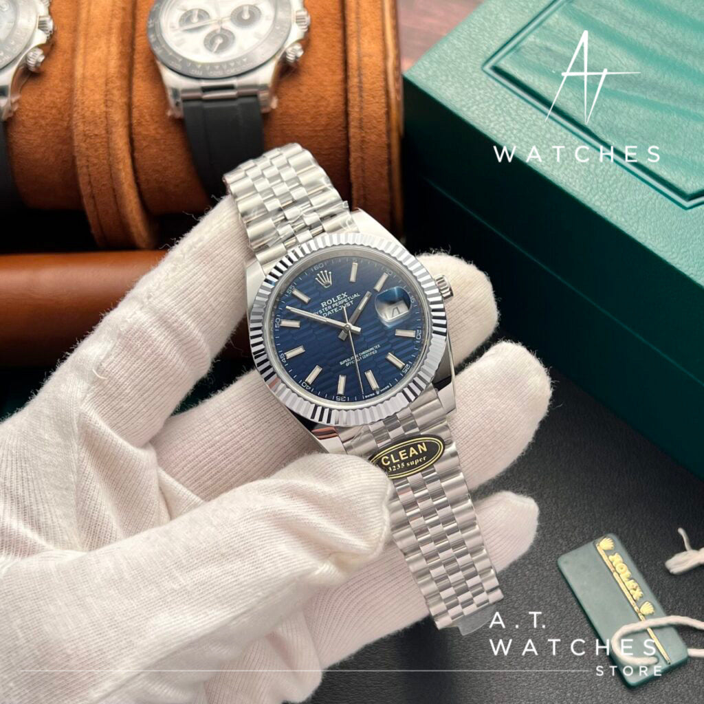 Luxury Rolex Datejust Super Clone Swiss Automatic Men's Stainless Steel Watch