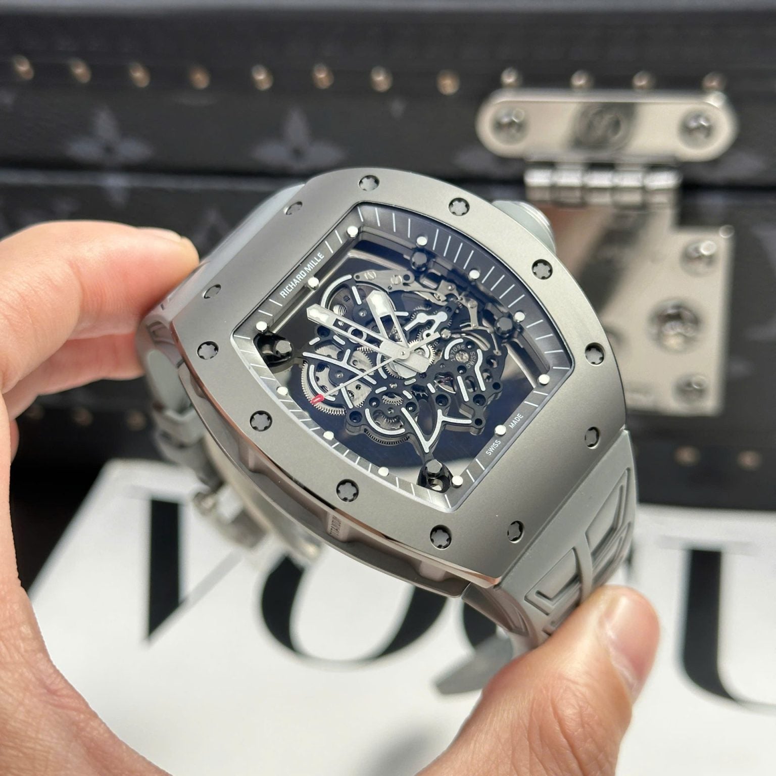Richard Mille Limited Edition Rm 055 Super clone Swiss Machine