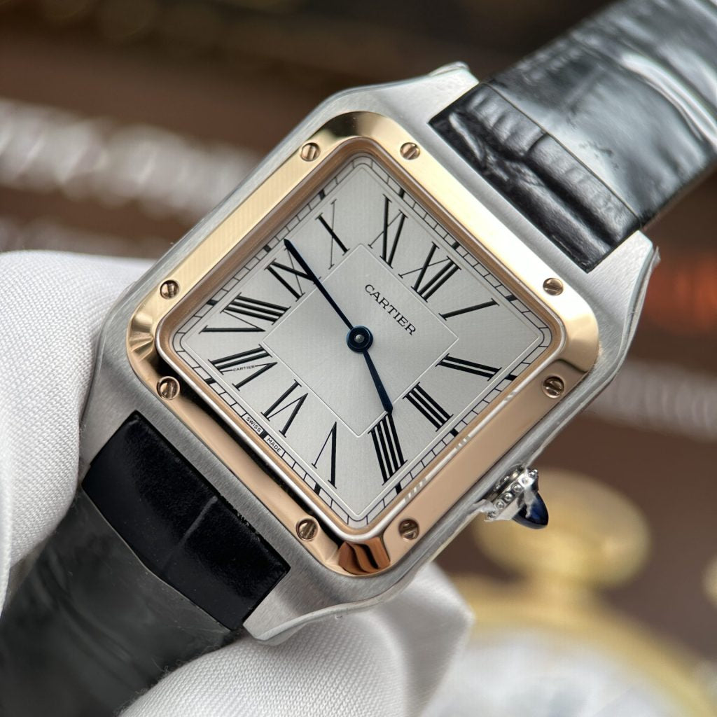 Cartier Santos Dumont Super Clone Swiss Machine (43.5mm x 31.4mm)