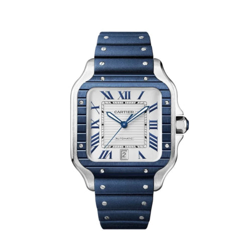 Cartier Santos Super Clone Swiss Machine  (41.9mm x 35.1mm)