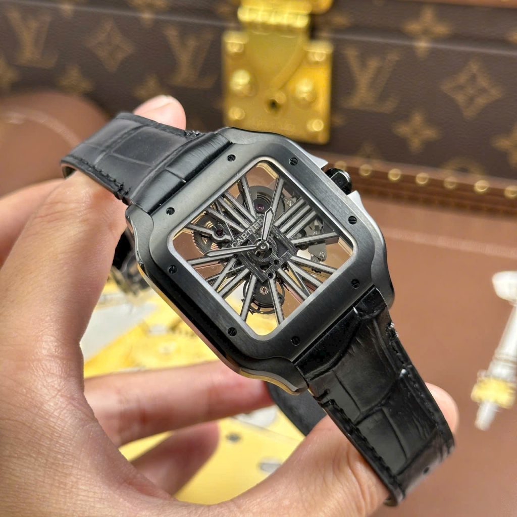 Cartier Santos Super Clone Swiss Machine (41.9mm x35.1mm)