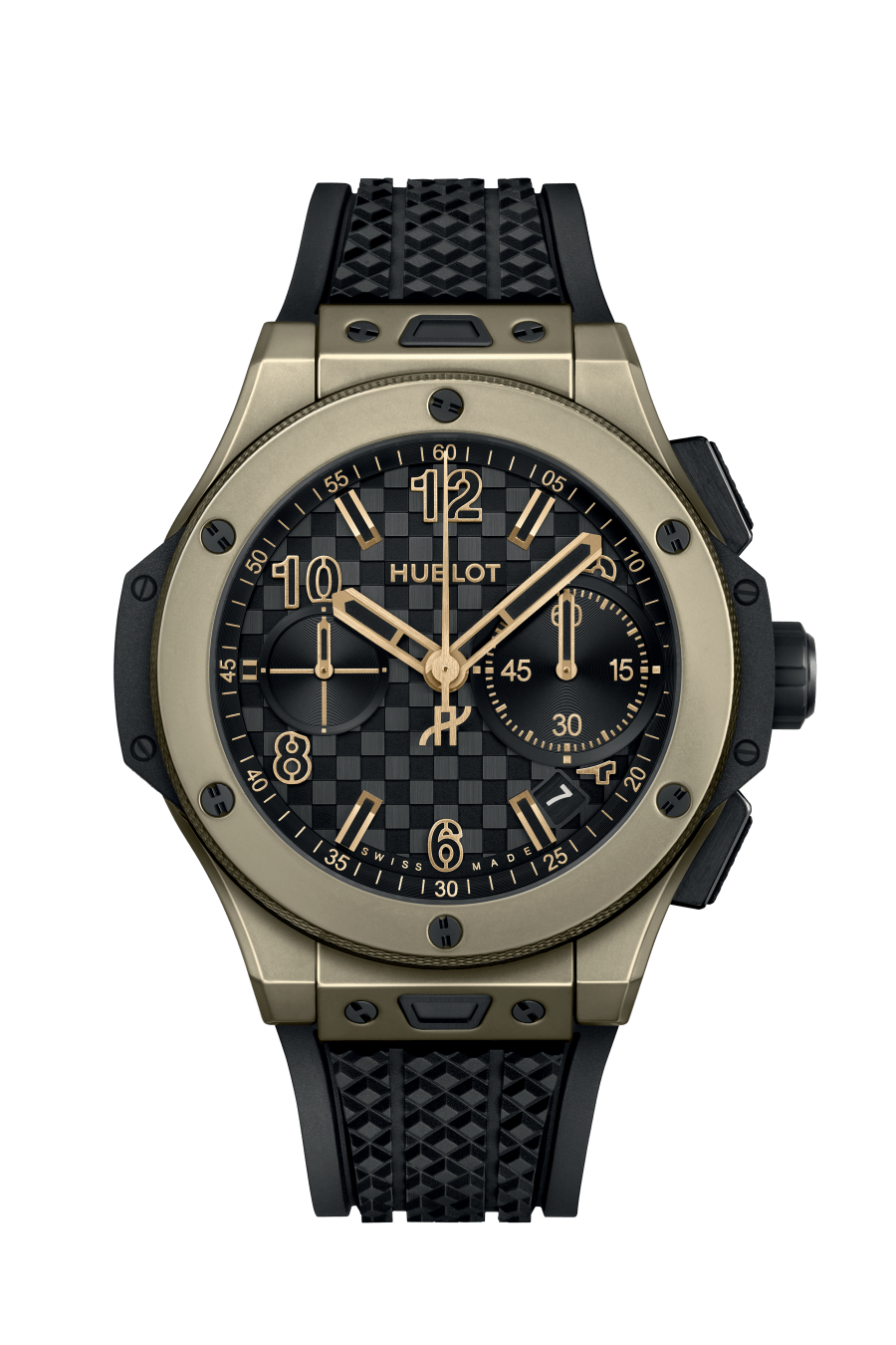 Hublot Big Bang 20th Anniversary Full Magic Gold Super Clone Swiss Machine