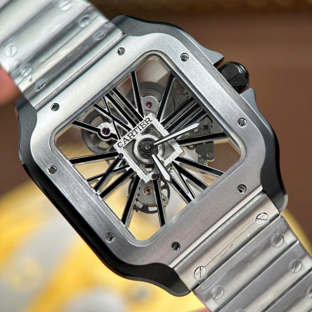 Cartier Santos Super Clone Swiss Machine (41.9mm x35.1mm)