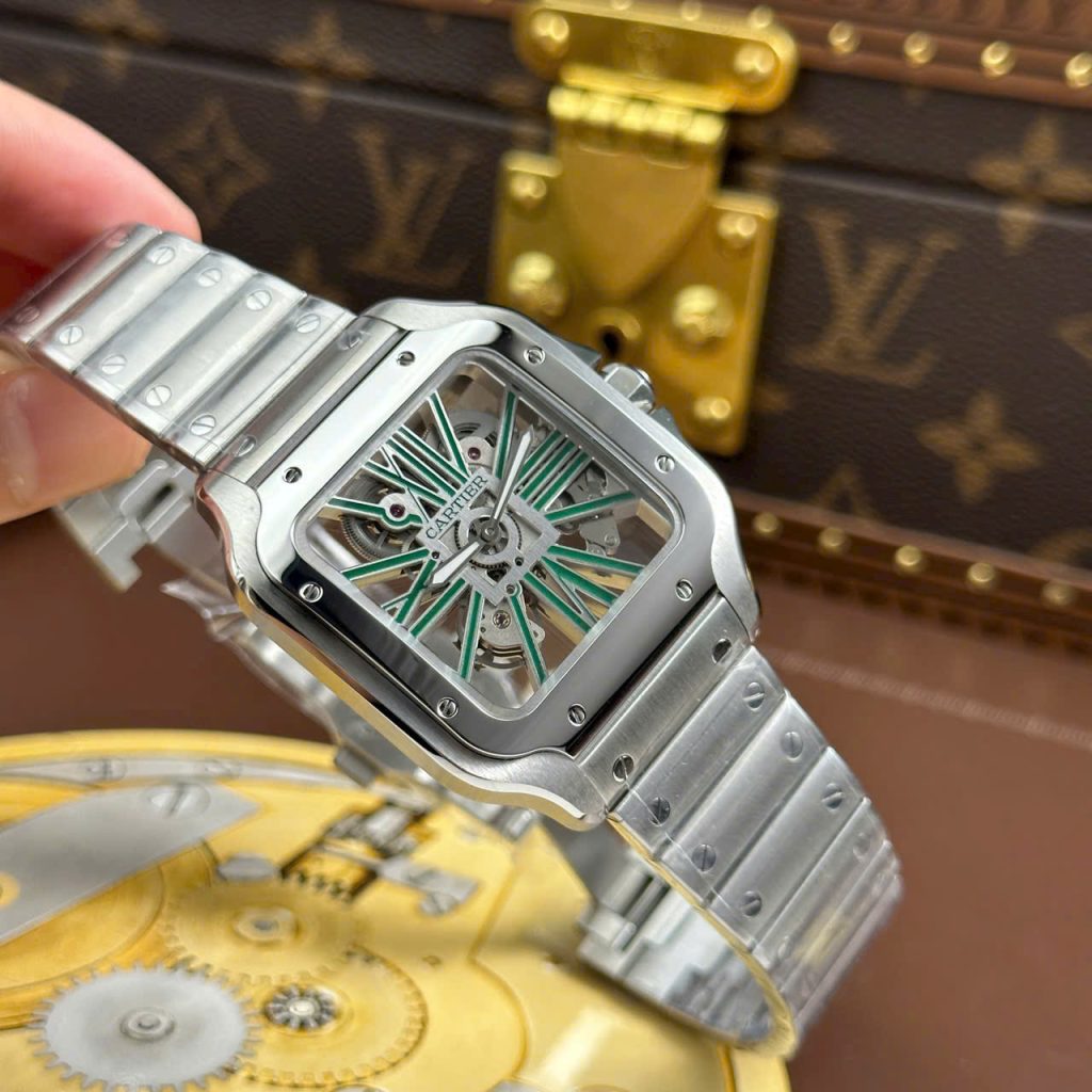 Cartier Santos Super Clone Swiss Machine (41.9mm x35.1mm)