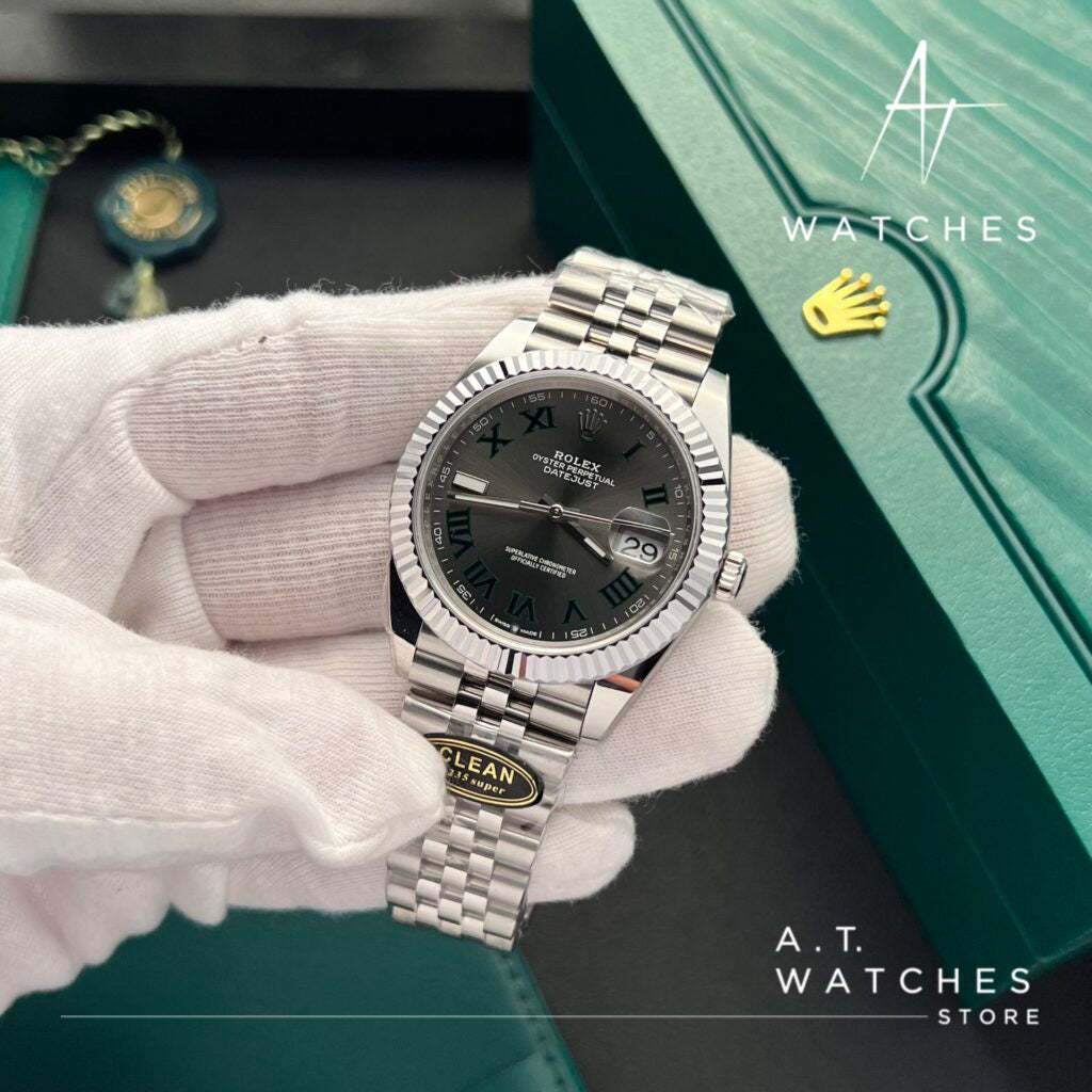 Rolax Machine ROLEX Date Just Super Clone Swiss Machine 41mm – AT WATCHES