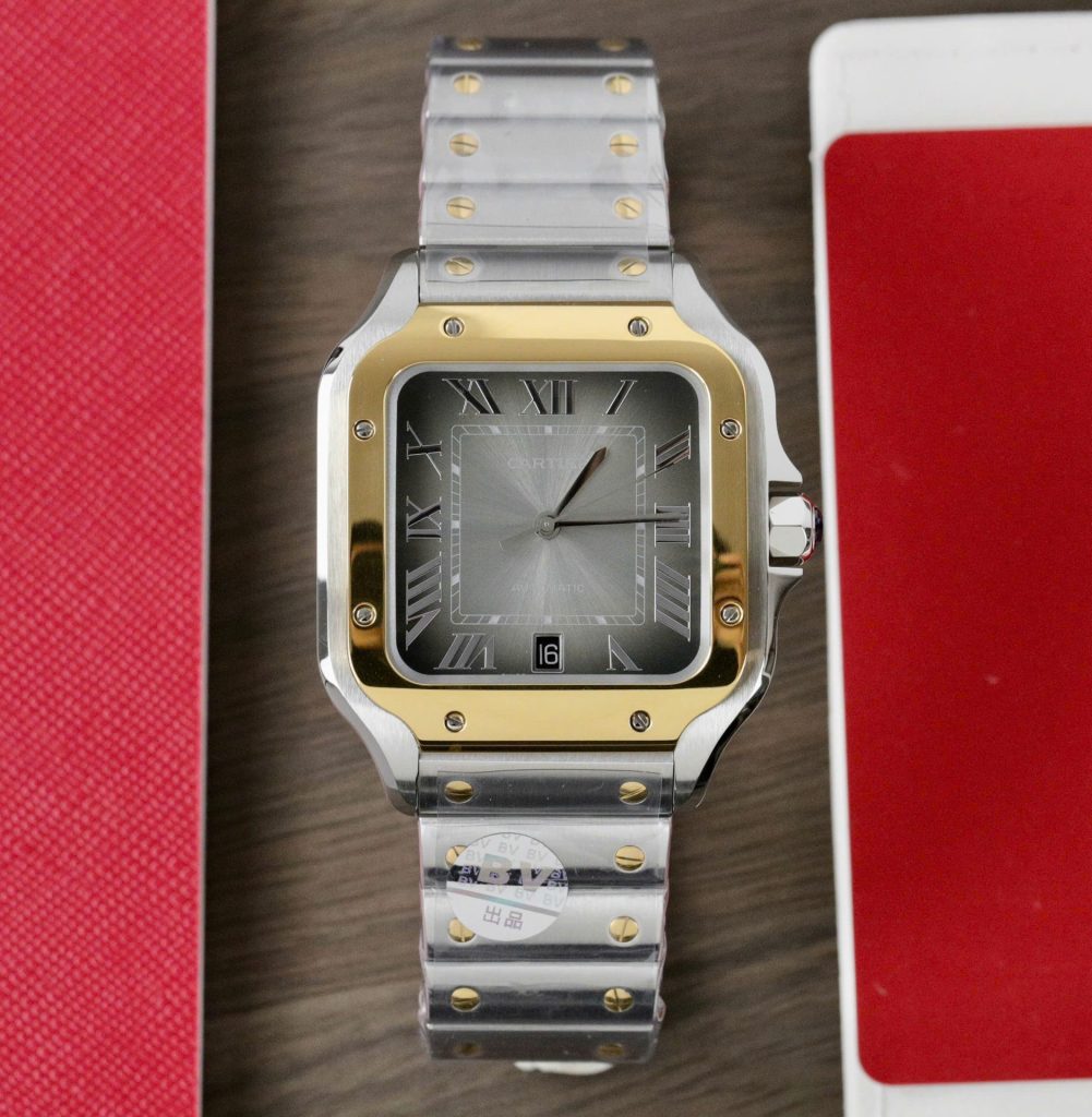 Cartier Santos Super Clone Swiss Machine (41.9mm x 35.1mm)