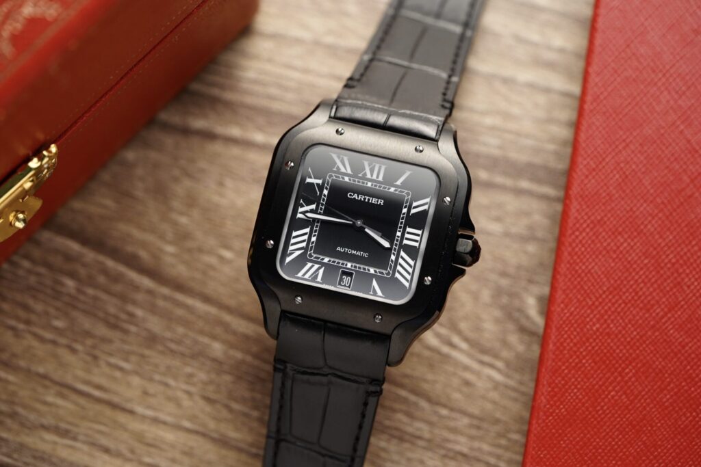 Cartier Santos Super Clone Swiss Machine (41.9mm x 35.1mm)