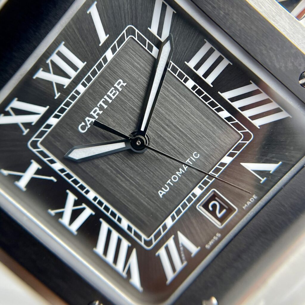 Cartier Santos Super Clone Swiss Machine (41.9mm x 35.1mm)