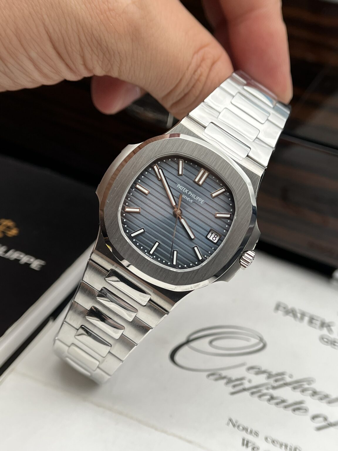 Patek Philippe Nautilus Super Clone Swiss Machine