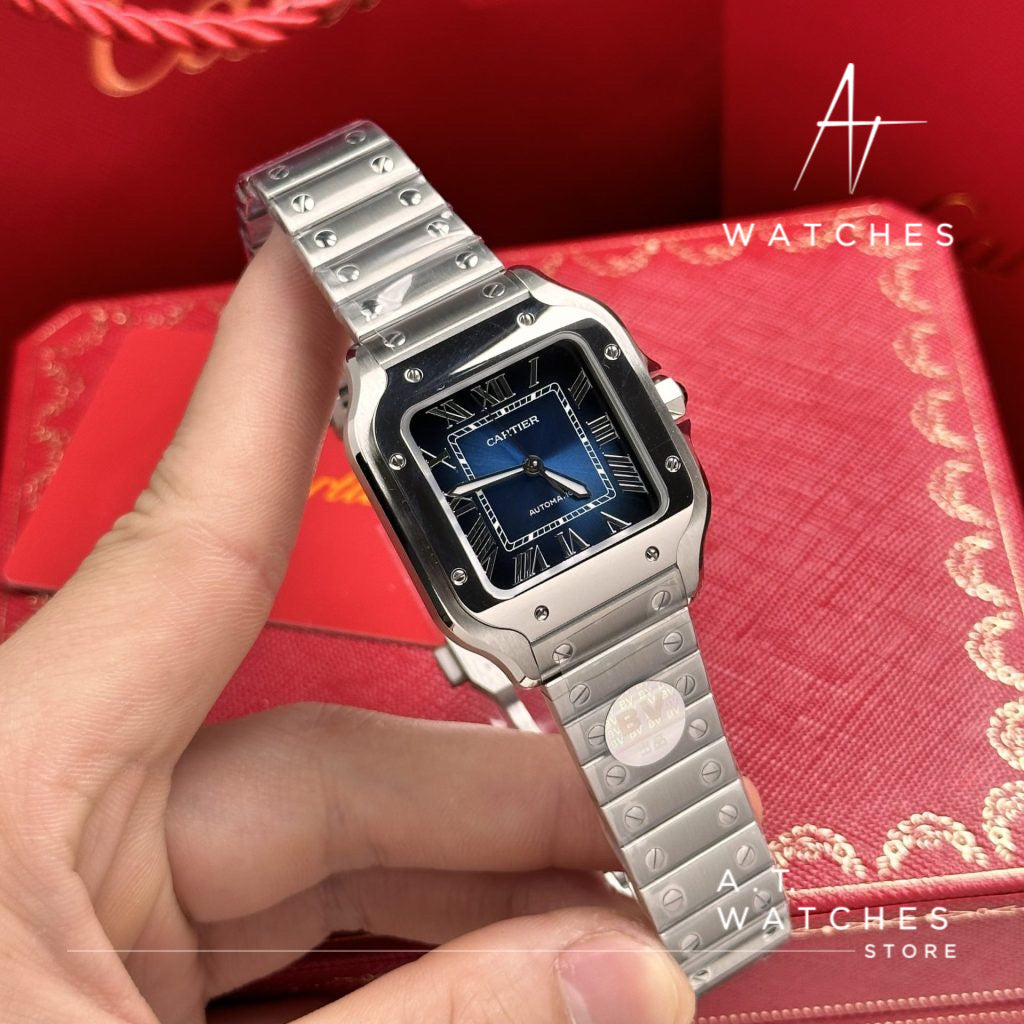 Cartier Santos de Super Clone Swiss Machine (41.9mm x 35.1mm)