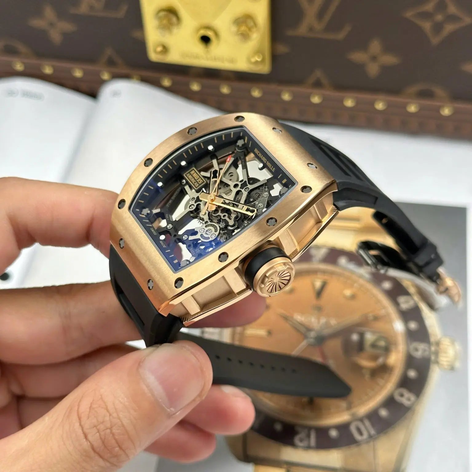 Richard Mille Richard Mille RM 035 Super clone Swiss Machine
