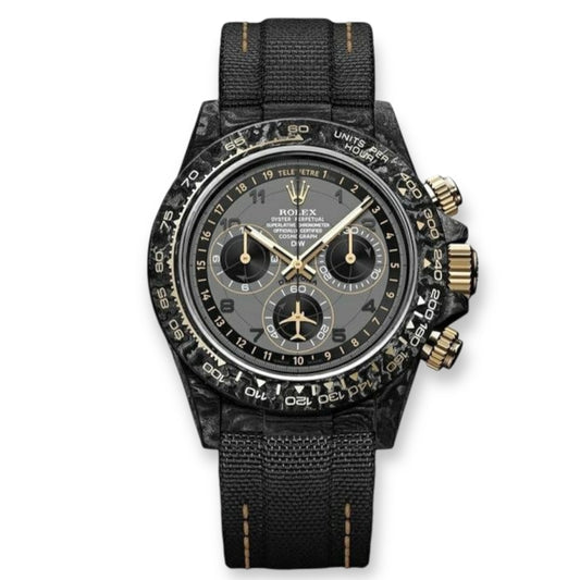 Rolex Cosmograph Daytona DIW Carbon Avia Grey Super Clone Swiss Machine 40mm