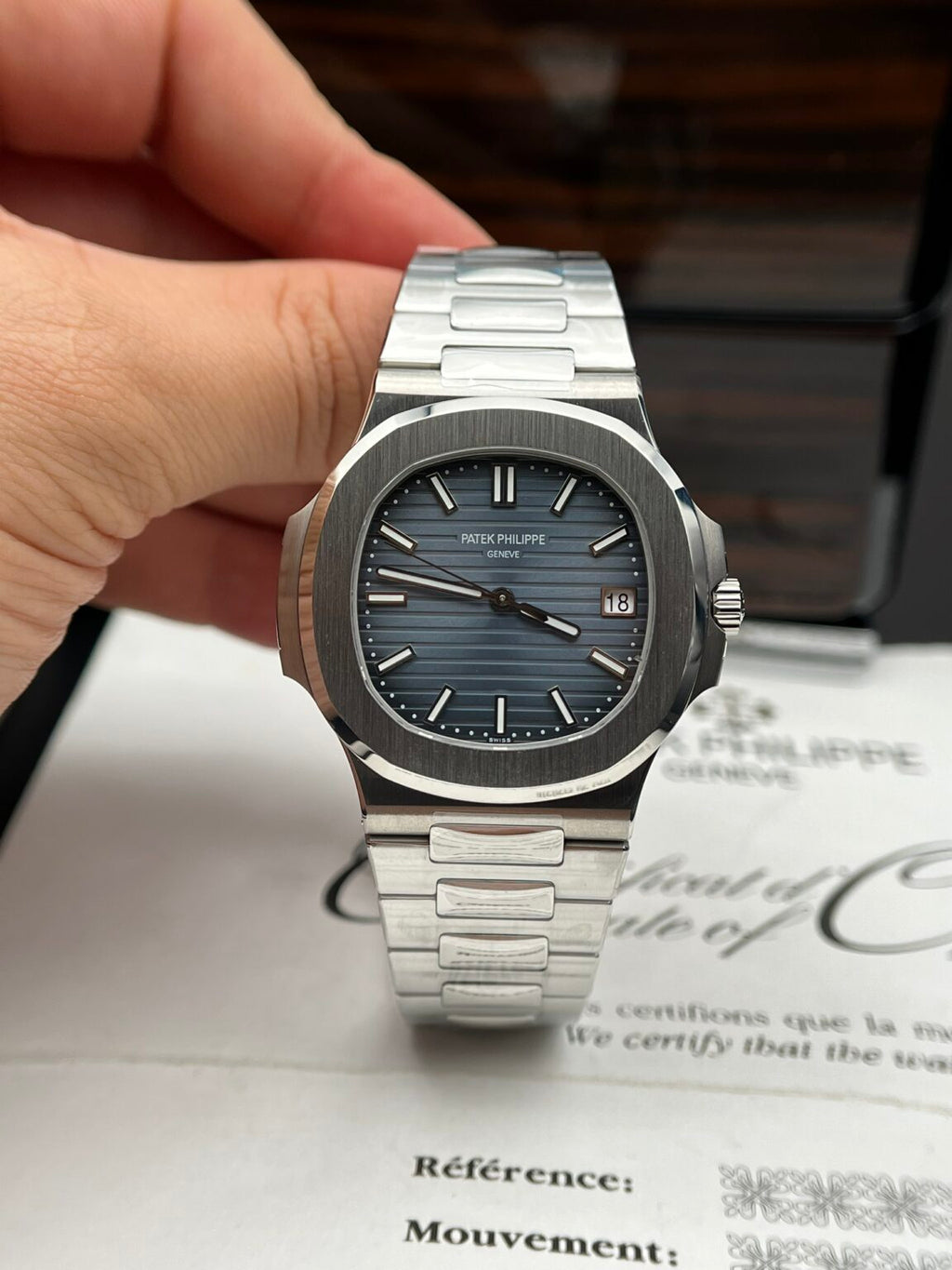 Patek Philippe Nautilus Super Clone Swiss Machine