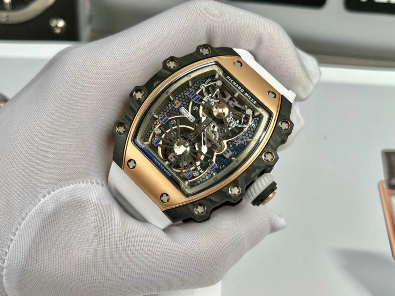 Richard Mille Richard Mille RM 21-01 Super clone Swiss Machine