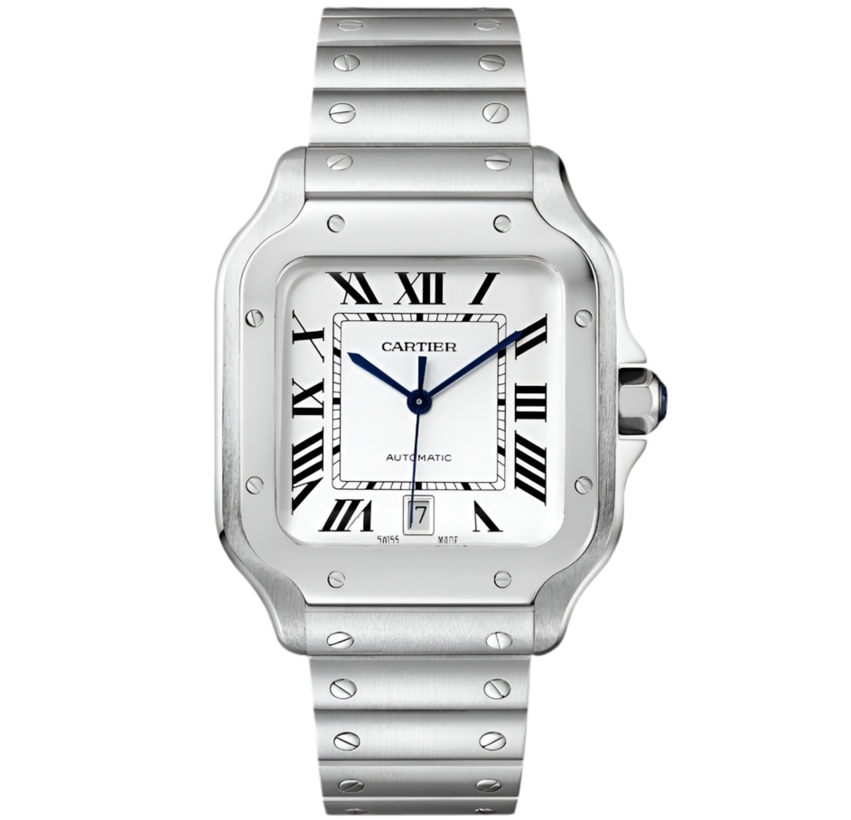 Cartier Santos de Super Clone Swiss Machine (41.9mm x 35.1mm)