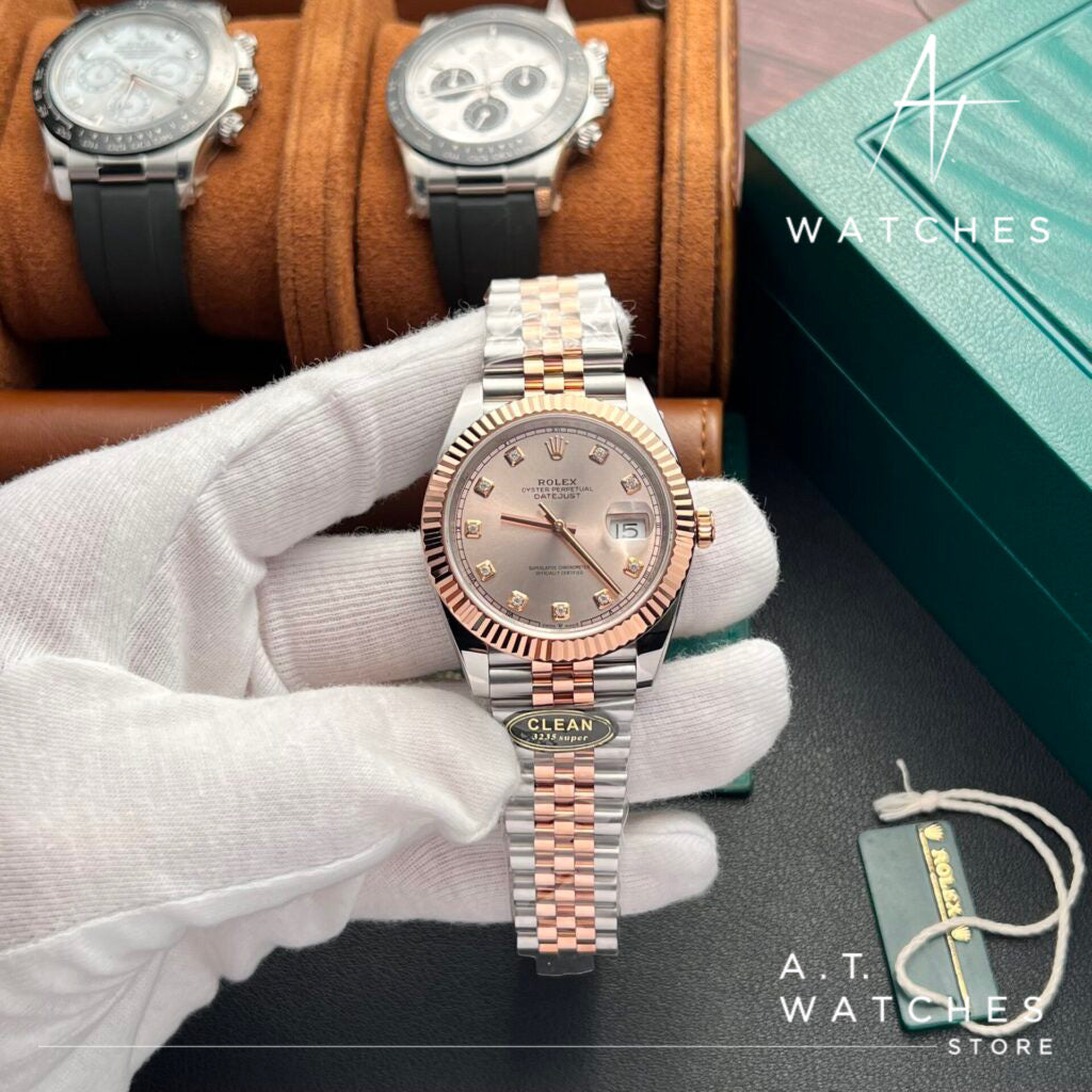 Rolex Date just Super Clone Swiss Machine 41mm