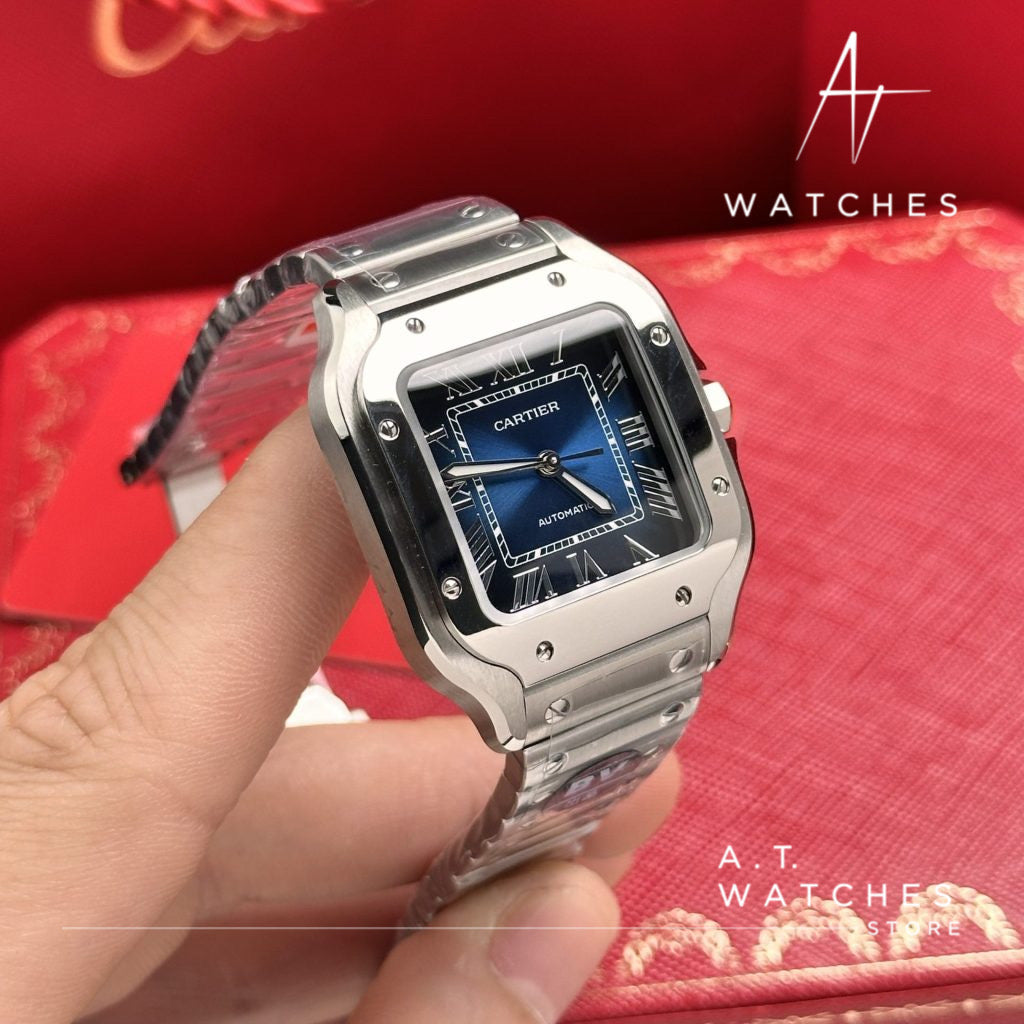 Cartier Santos de Super Clone Swiss Machine (41.9mm x 35.1mm)