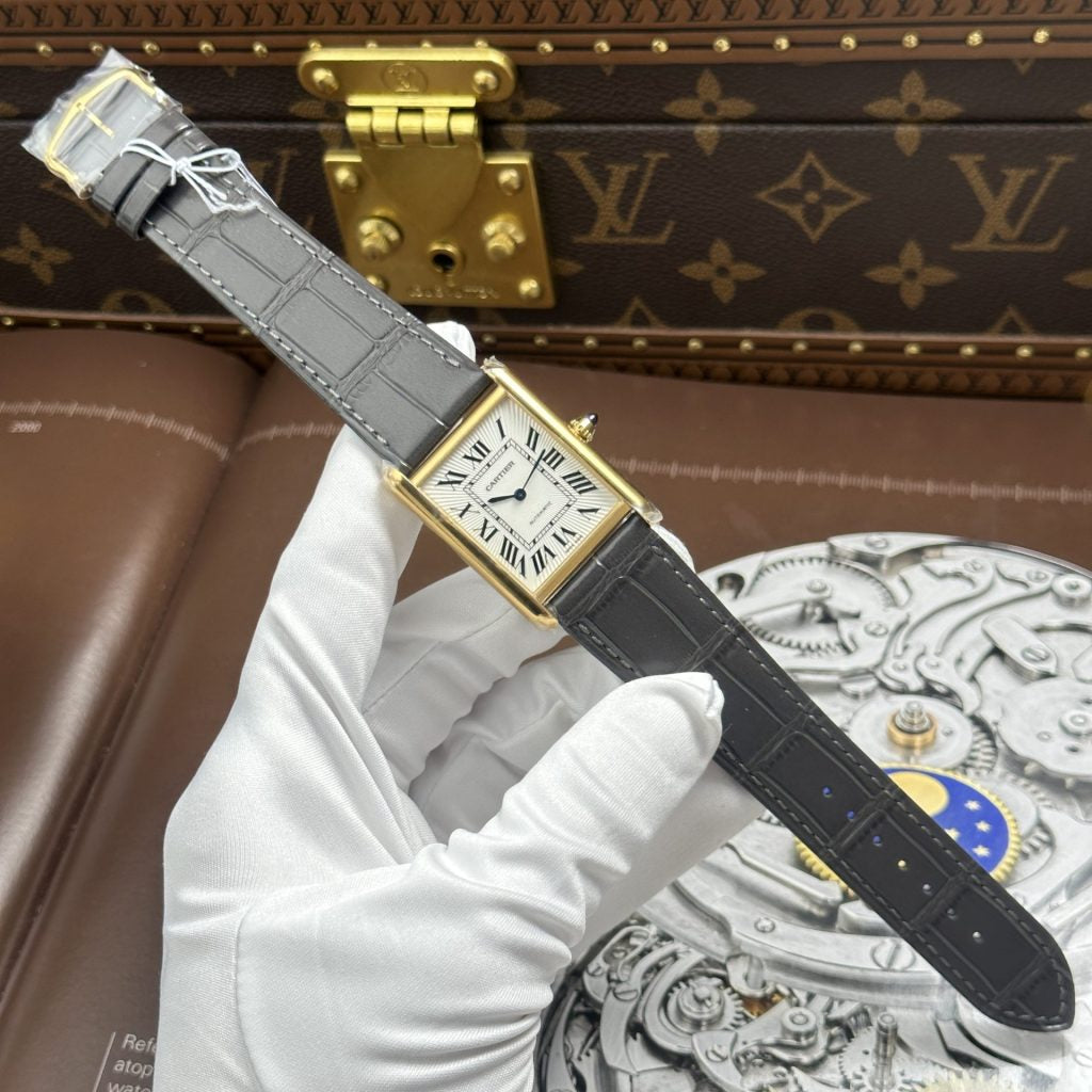 Cartier Tank Louis Super Clone Swiss Machine(33.7mm x 25.5mm)