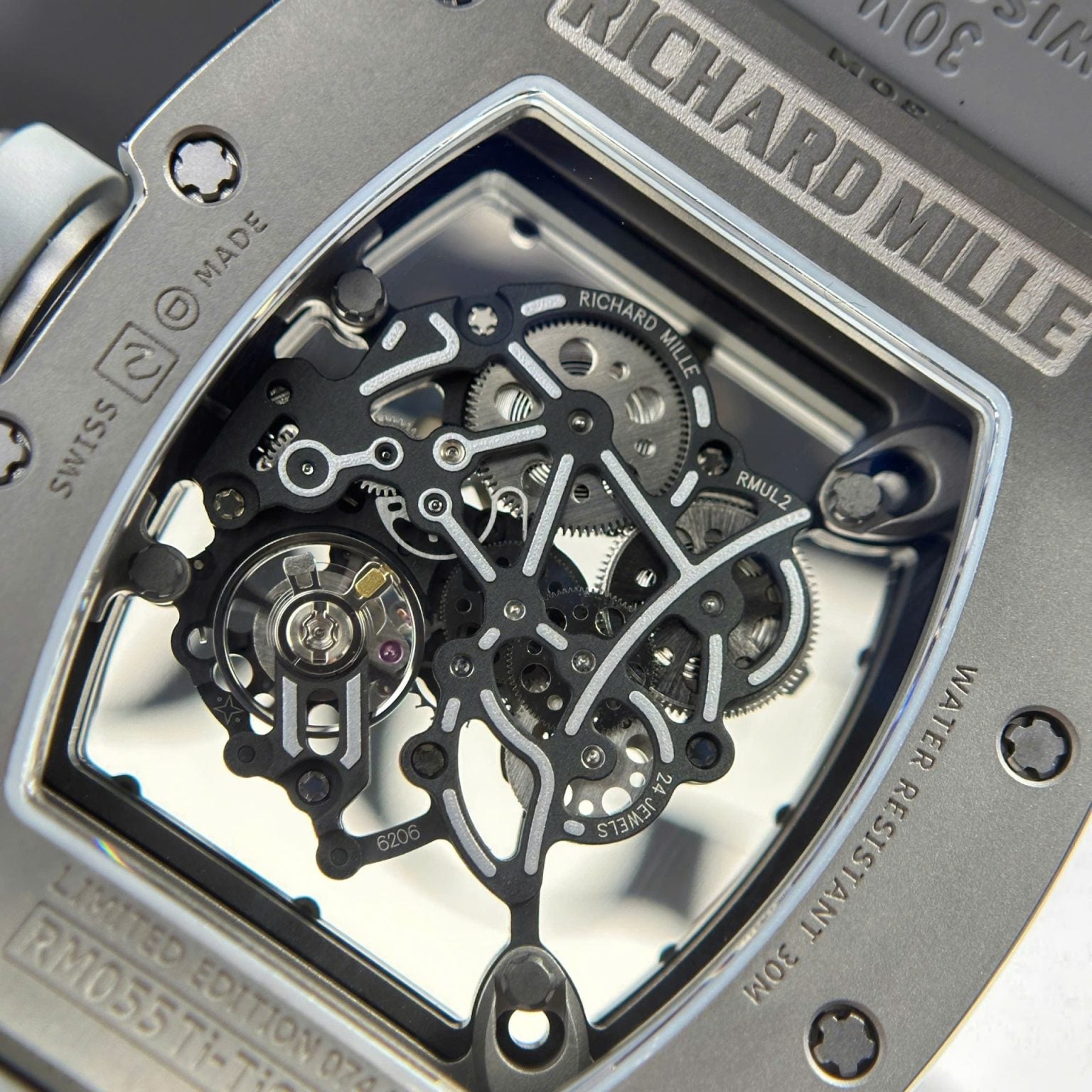 Richard Mille Limited Edition Rm 055 Super clone Swiss Machine