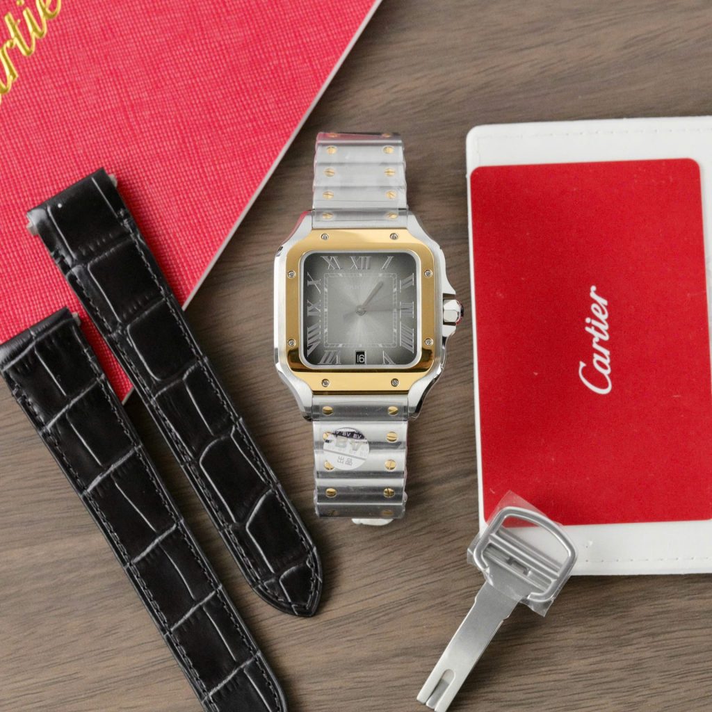 Cartier Santos Super Clone Swiss Machine (41.9mm x 35.1mm)