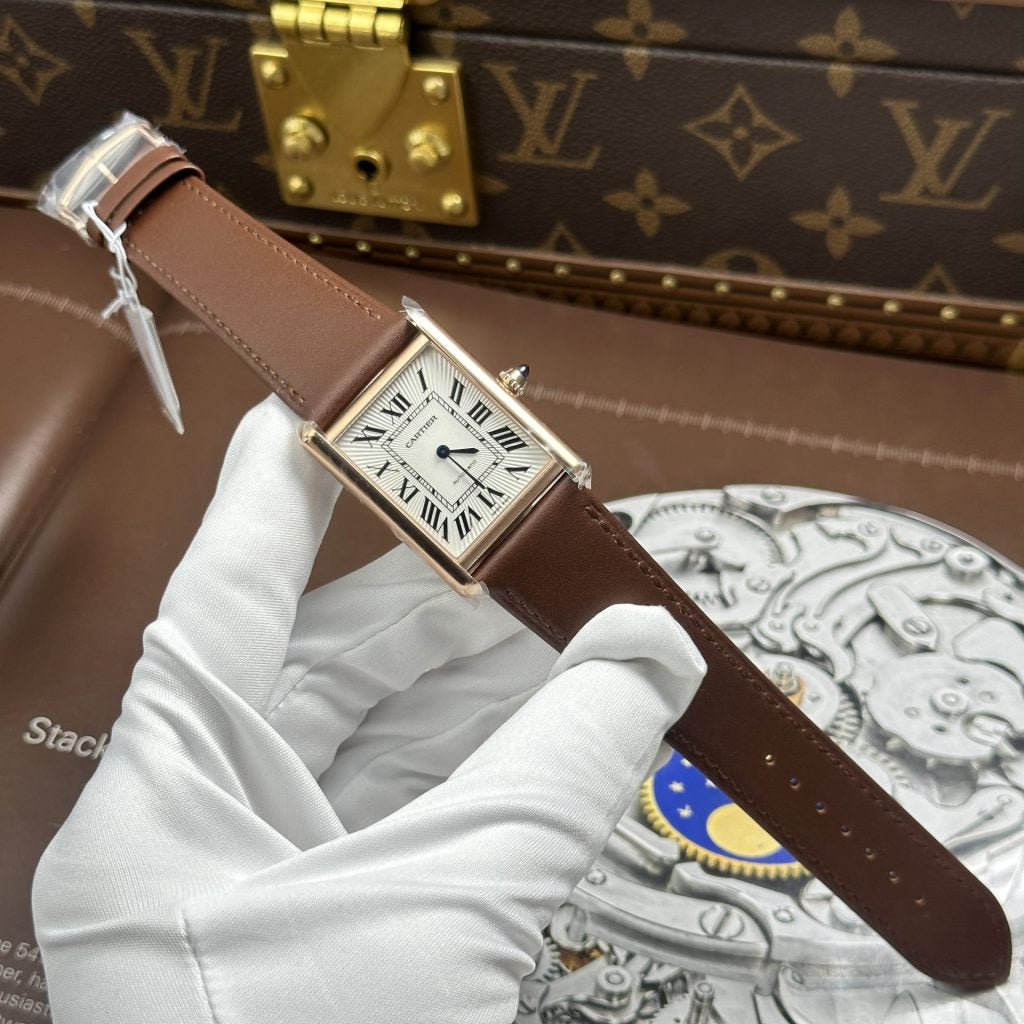 Cartier Tank Louis Super Clone Swiss Machine(33.7mm x 25.5mm)