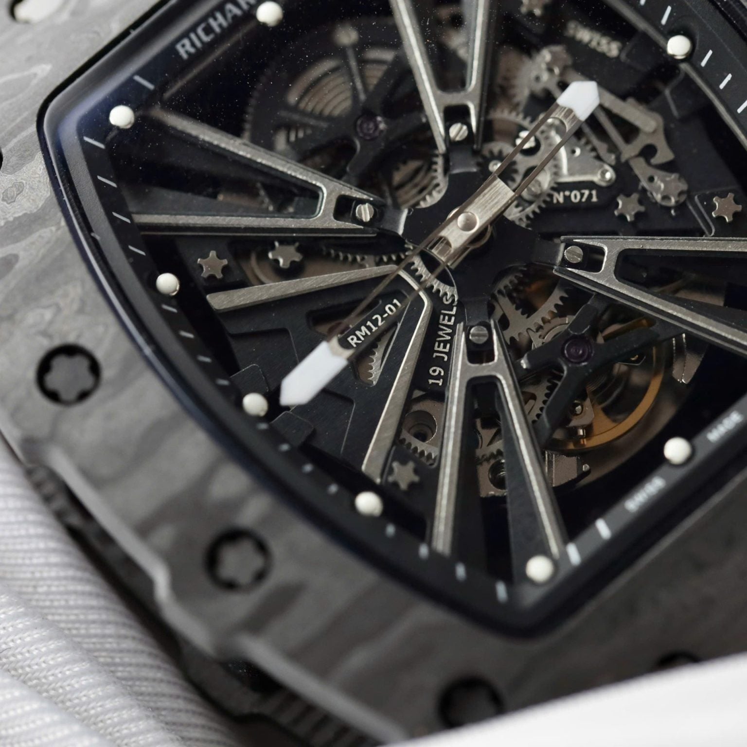 Richard Mille Richard Mille RM 12-01 Super clone Swiss Machine