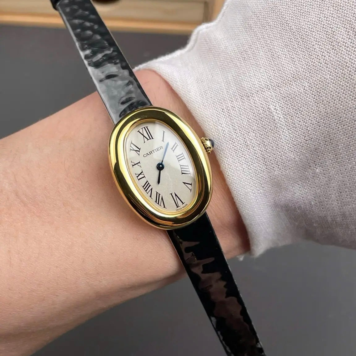 Cartier Baignoire Super Clone Swiss Machine (24.6mm x 18.7mm)