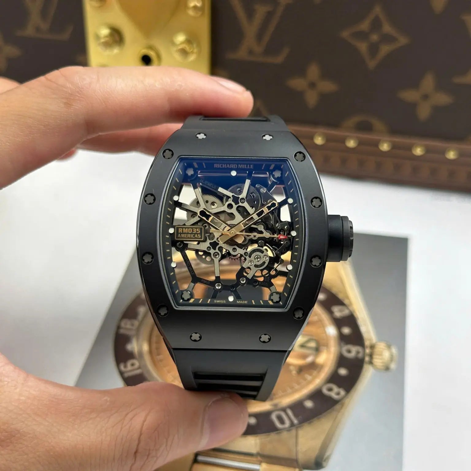 Richard Mille Richard Mille RM 035 Super clone Swiss Machine