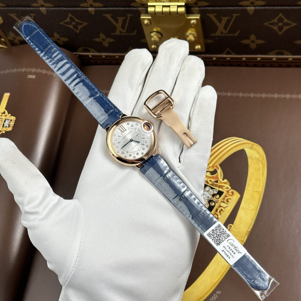 Cartier Ballon Blue De Super Clone Swiss Machine 33mm