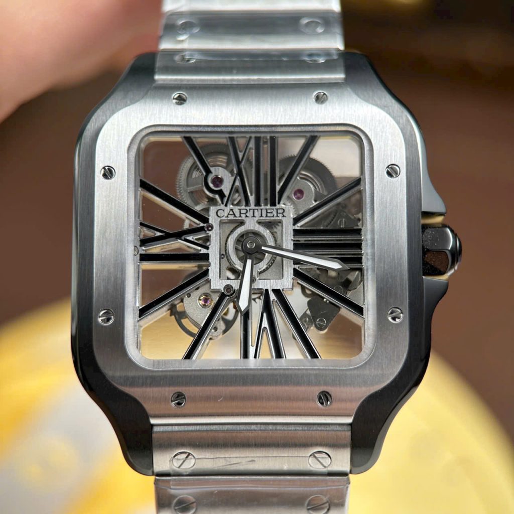 Cartier Santos Super Clone Swiss Machine (41.9mm x35.1mm)