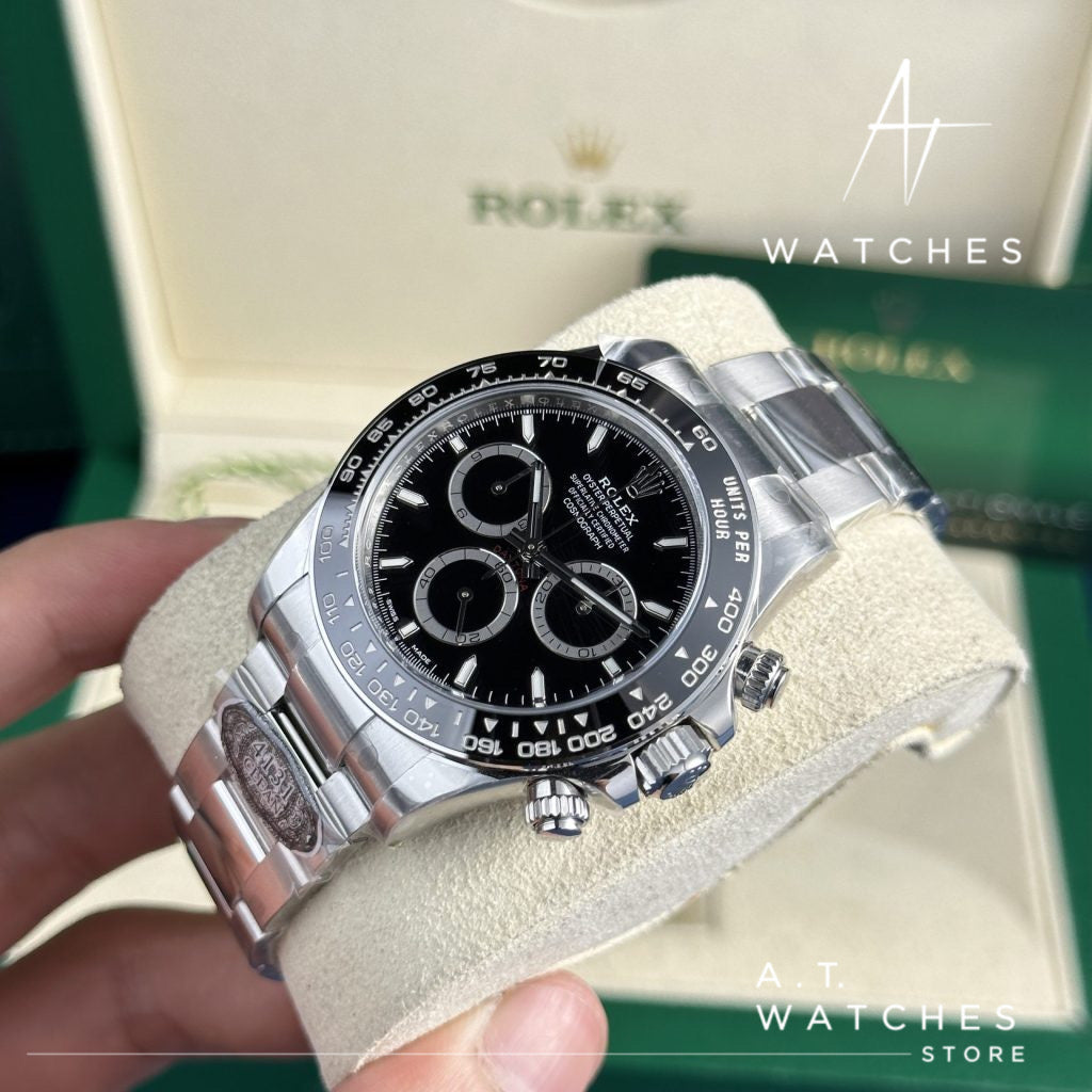 Exquisite Rolex Daytona Super Clone Swiss Automatic Chronograph Men's Steel Watch