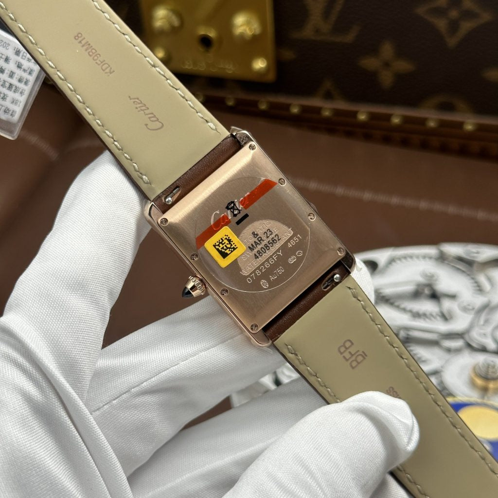 Cartier Tank Louis Super Clone Swiss Machine(33.7mm x 25.5mm)